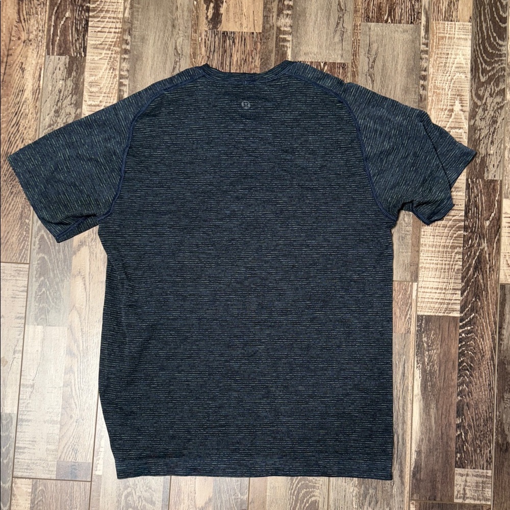 lululemon Metal Vent Tech Heathered Blue